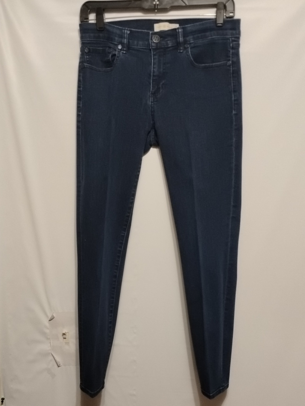 Tory Burch Cropped Low‎ Rise Dark Blue Skinny Jeans 29
